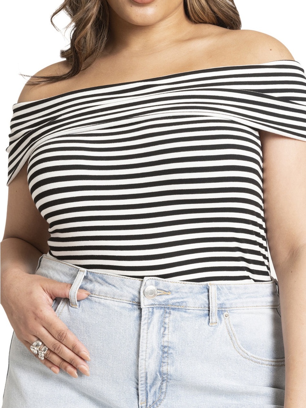 NWT Eloquii Off-shoulder top size 18-20